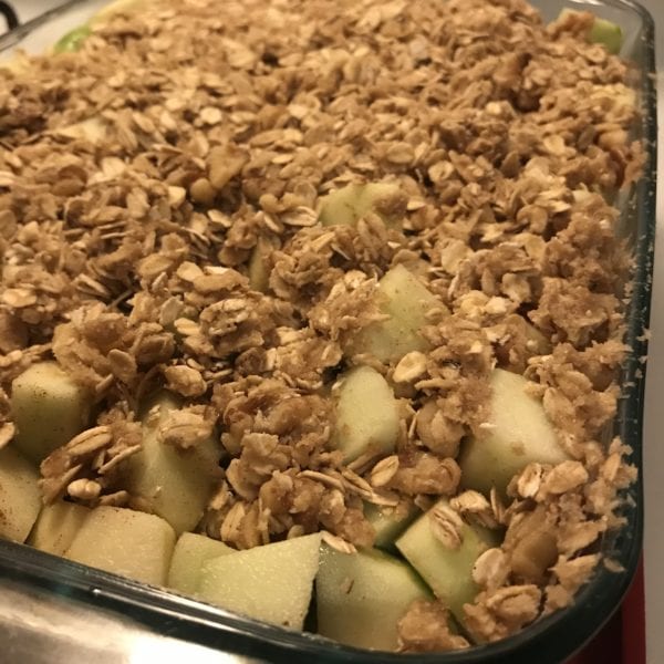 Apple Crisp healthy recipe