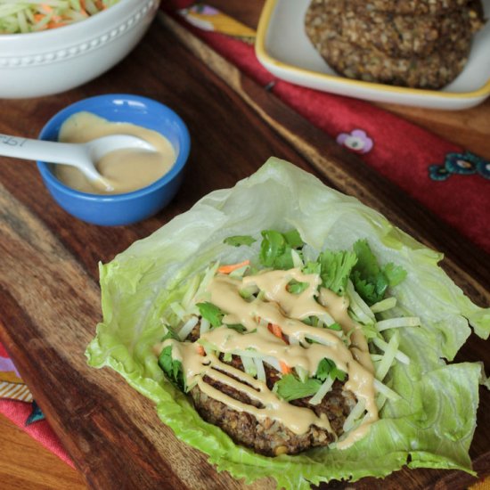 Black Bean Quinoa Burgers Black Bean Quinoa Burgers