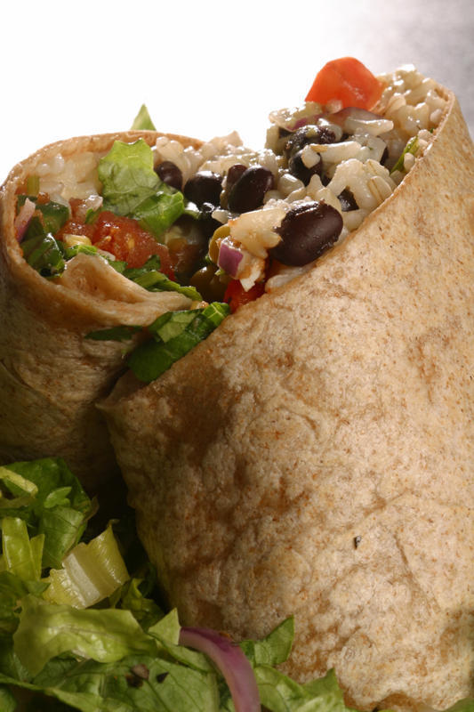 Spinach and Bean Burrito Spinach and Bean Burrito