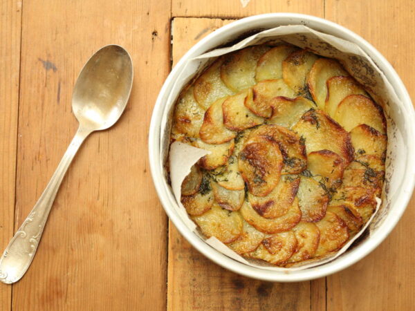 Potato Fennel Bake Potato Fennel Bake