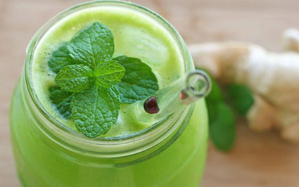 Snacks | Cucumber Ginger Smoothie