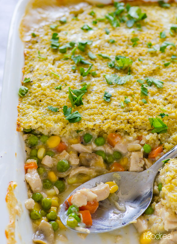 Quinoa Chicken Pot Pie Quinoa Chicken Pot Pie