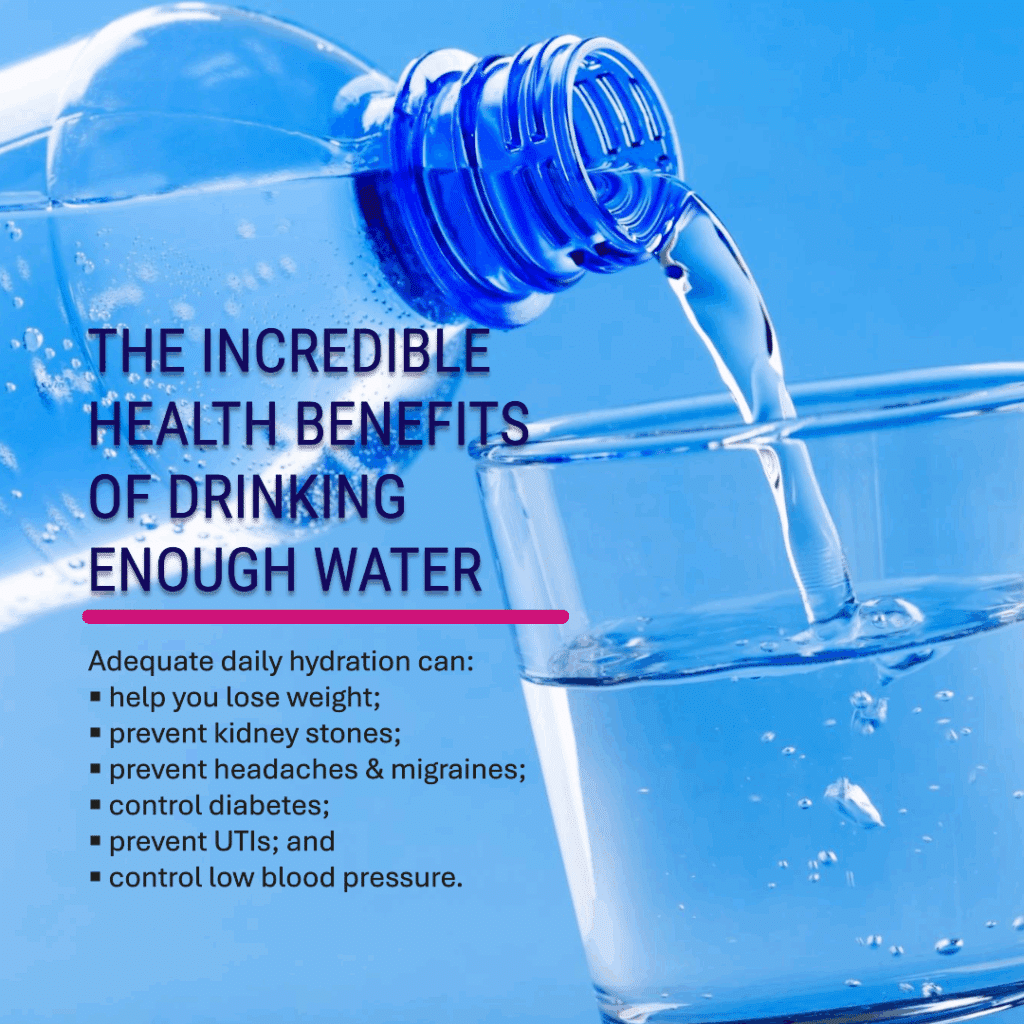 The Incredible Health Benefits of Drinking Enough Water