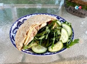 healthy pregnancy diet - tuna pita - Riverbend Health