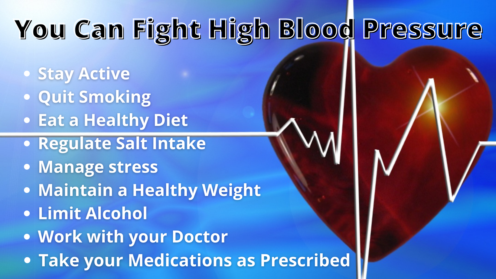 Steps To Lower Your High Blood Pressure