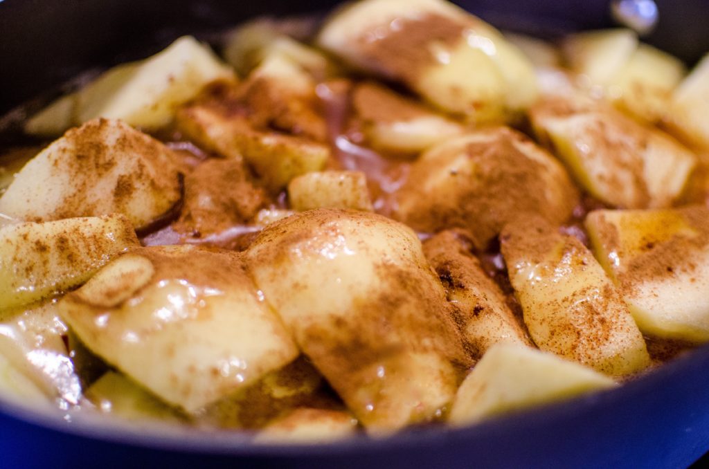 Manzana al horno