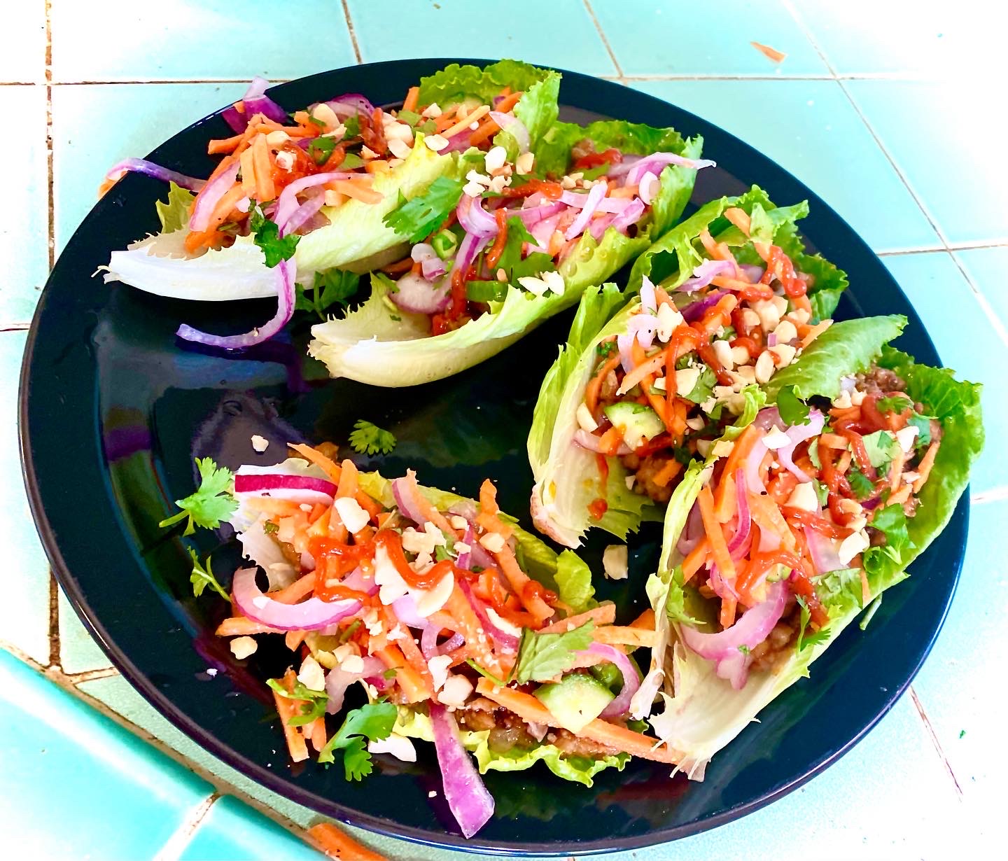 Ground Turkey Lettuce Cups