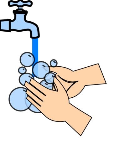 stay healthy while traveling - hand washing