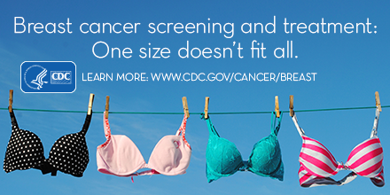 preventive care - CDC Breast Cancer Screening Campaign