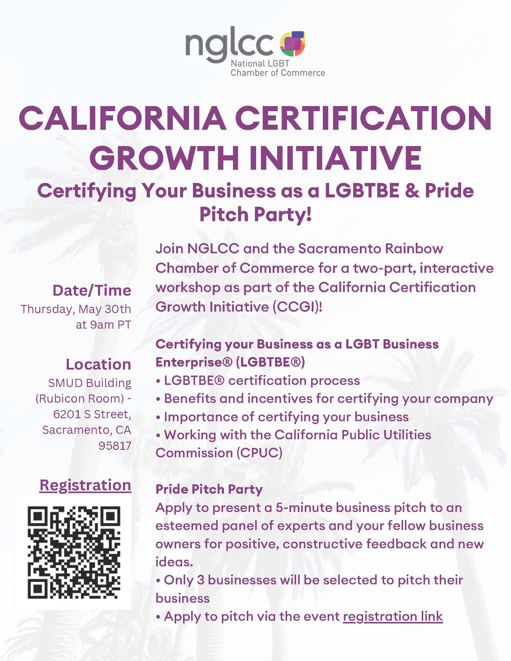 Certifying Your Business as a LGBTBE & Pride Pitch Party