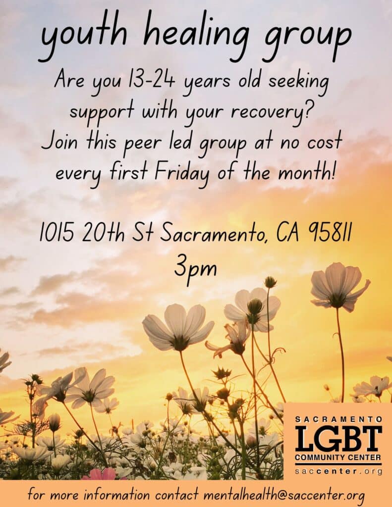 Youth Healing Group – Recovery