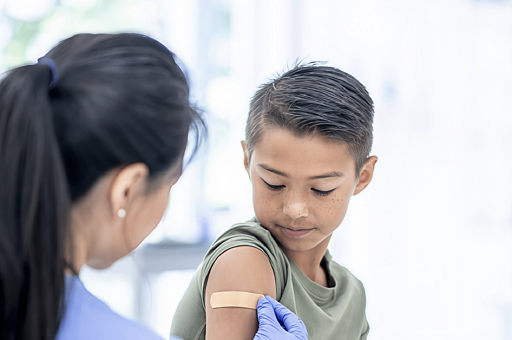 Everyday healthcare like family medicine, prevention, and routine immunizations