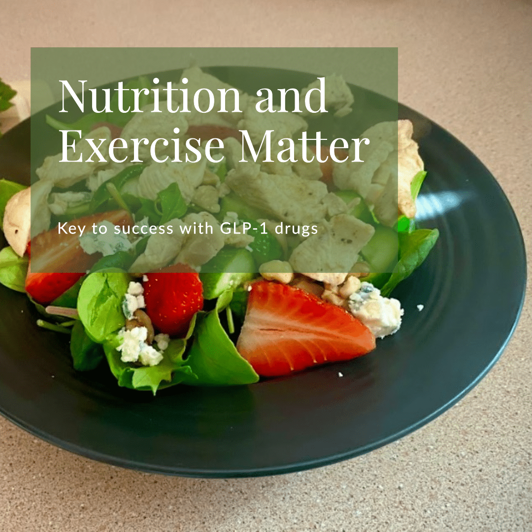 Nutrition and Exercise are Important When Taking Weight Loss Drugs